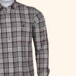 Light Brown Checks Shirt (2)