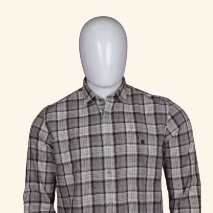 Light Brown Checks Shirt (3)