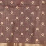 Light Brown Tussar Saree (4)