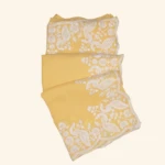 Light Yellow Thread Embroidered Scallop Saree (1)