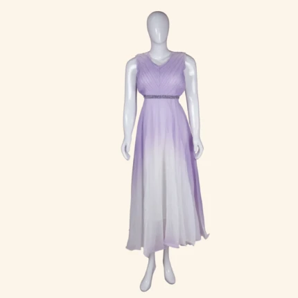 Lilac Long Frock (1)