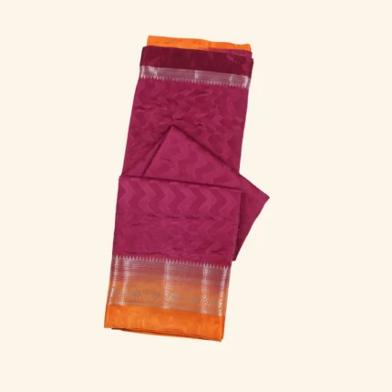 Magenta Fancy Saree (6)