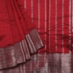 Maroon Mangalagiri Handloom Saree (2)