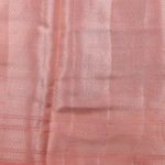 Maroon Saree with Peach Zari Floral Borde (4)