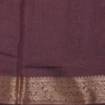 Mauve Tussar Fancy Saree (9)