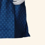 Men's Royal Blue Kurtha Pyjama (4)