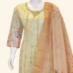 Multi Colour Kota Silk DRESS (2)