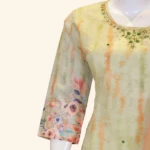Multi Colour Kota Silk DRESS (4)