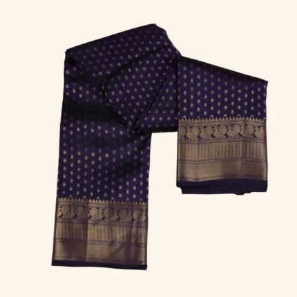 Navy Blue Kanchi Pattu (1)