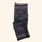 Navy Blue Polka Dot & Traditional Border (1)