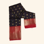 Navy Blue Vintage Kanchi Pattu (1)