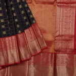 Navy Blue Vintage Kanchi Pattu (3)