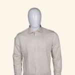 Off White Pinstripe Shirt (2)
