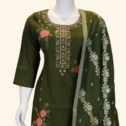 Olive Straight Cut Dress (2)