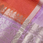 Orange Munga Banaras Saree (5)