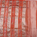 Orange Tissue Banaras Saree (2)