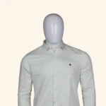 Pale Cream Abstract Printed shirt (2)
