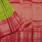 Parrot Green Kanchi Pattu (3)