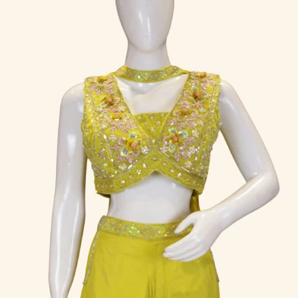 Parrot Green Sharara (2)