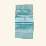 Pastel Blue Soft Tussar Saree (1)