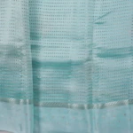 Pastel Blue Soft Tussar Saree (4)