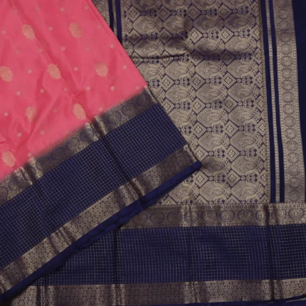 Peach Binny Silk Saree (3)