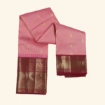 Peach Kanchi Pattu Saree (1)
