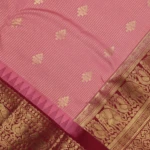 Peach Kanchi Pattu Saree (5)