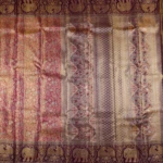 Peach Pink Kanchipuram Pattu Saree (2)