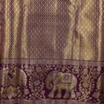 Peach Pink Kanchipuram Pattu Saree (4)