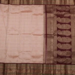 Peach Vintage Kanchi Pattu Saree (2)