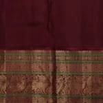 Peach Vintage Kanchi Pattu Saree (4)