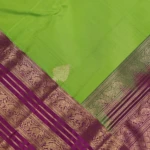 Peacock Green Kanchi Pattu Saree (5)