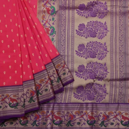 Pink Kanchi Pattu Saree (3)
