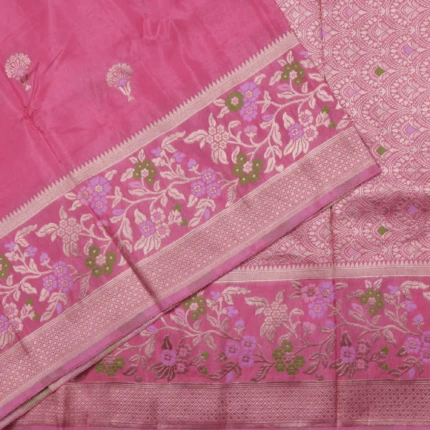 Pink Mashru Silk Saree (3)