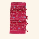 Pink Organza Saree (1)