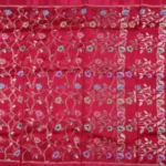 Pink Organza Saree (2)