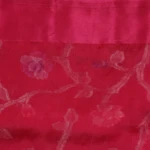 Pink Organza Saree (4)