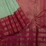 Pista Green Kanchi Pattu Saree (3)