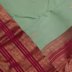 Pista Green Kanchi Pattu Saree (5)
