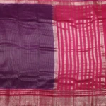 Purple Art Silk Saree (2)