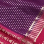 Purple Art Silk Saree (5)