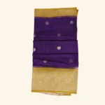 Purple Mashru Silk Saree (1)