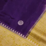Purple Mashru Silk Saree (5)