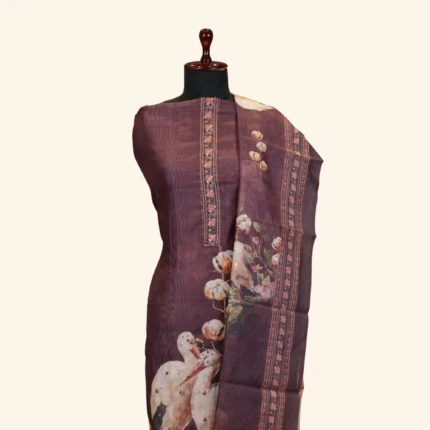 Purple Silk Dress Material (3)