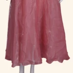 Rose Gold Embellished Long Frock (4)