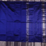 Royal Blue Handloom Mangalagiri Saree (3)