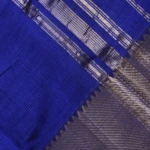 Royal Blue Handloom Mangalagiri Saree (5)