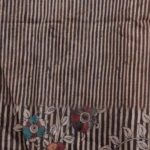 Rust Brown Ikat Pattern Saree (3)