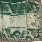 Sage Green Banaras Tissue Saree (3)
